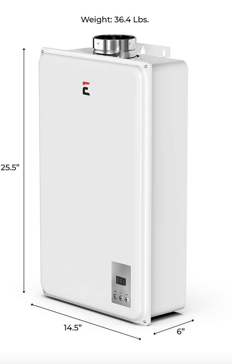Eccotemp Builder Series Indoor 6.8 GPM Liquid Propane Tankless Water