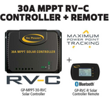 Go Power - Rigid ECLIPSE, 200W + 30A MPPT Controller Solar Kit, controller
