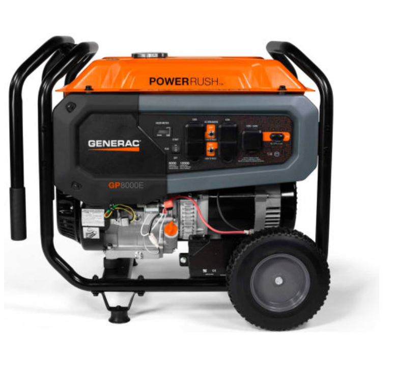 Generac GP8000E 8000W Portable Generator Off The Grid Energy