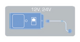 Iota IQ4 12V/24V charge controller diagram