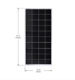 Go Power - Solar Elite, 400W Charging System, panel dimensions