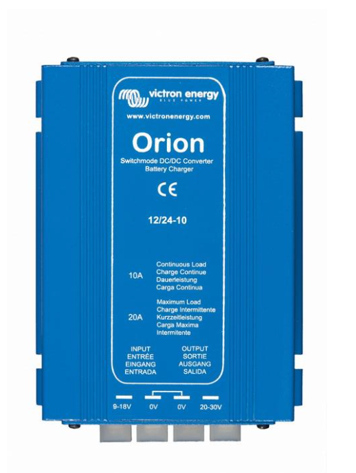 Victron Orion 12/24-10, Victron voltage converter 12V to 24V, 10A Continuous output current, Not isolated