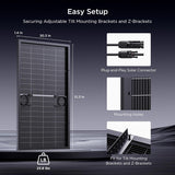Victron Energy - 600W Solar Kit, dimensions