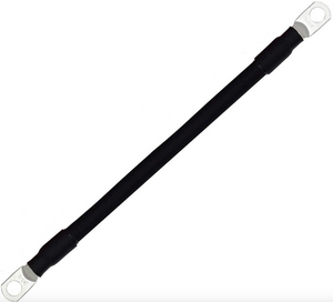 12" 2/0 Battery Cable with 3/8 Lugs