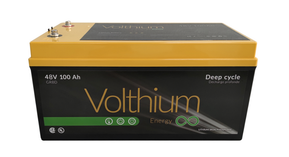 Volthium - 48V 100Ah Lithium, 8D