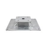 Bedrock Mounting Plate for SPM26-12 Adjustable Pole Mount Solar Rack