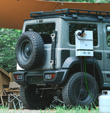 Eccotemp - Luxe 3.0 GPM Portable Outdoor Tankless Water Heater, installed on truck