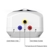 Eccotemp - EM-4.0, Mini Storage Tank Water Heater, ports