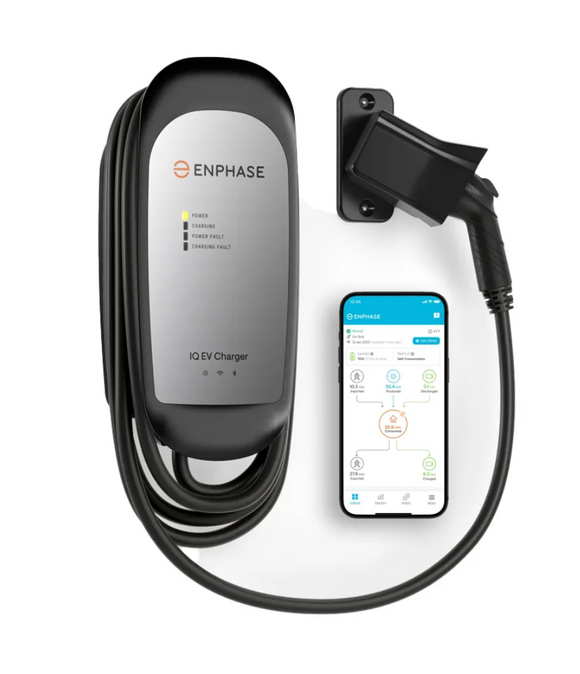 Enphase - EN-IQ-EVSE-50-HW, Enphase IQ, Level 2, 9.6kW EV Charger