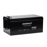 Enerwatt - EWLI-12V300BH, LiFePO4 Battery GR 8D 12V 300Ah, Bluetooth and Heated, side