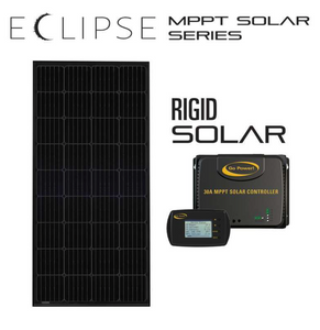 Go Power - Rigid ECLIPSE, 200W + 30A MPPT Controller Solar Kit