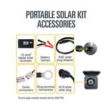 Go Power - GP-PSK-200, 200W portable solar kit, accessories 