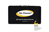 Go Power - GP-PSK-200, 200W portable solar kit, case