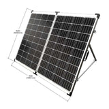 Go Power - GP-PSK-200, 200W portable solar kit, dimensions