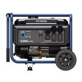 Hyundai - HG5000, 5000W Gas Powered Portable Generator, side