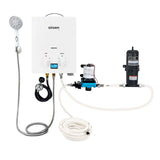 Onsen - ON-5L-DP30-ACT1L- HKIT, 5L Outdoor Propane Portable Tankless Water Heater 32K BTU