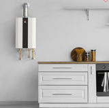 Eccotemp - SmartHome Indoor 4.0 GPM Natural Gas Tankless Water Heater, SH12-A Series, installed
