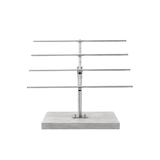 SPM26-12 Adjustable Pole Mount Solar Rack Kit For 8, 10, or 12 Panels - Poles Included, front