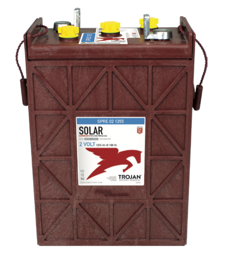 Trojan - SPRE 02 1255, 2V 1130Ah Flooded Lead Acid Battery