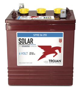 Trojan - SPRE 06 255, 6V 229Ah Flooded Lead Acid Battery