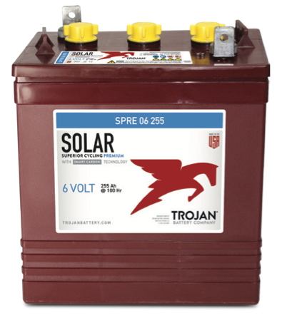 Trojan - SSIG 06 255, 6V 229Ah Flooded Lead Acid Battery