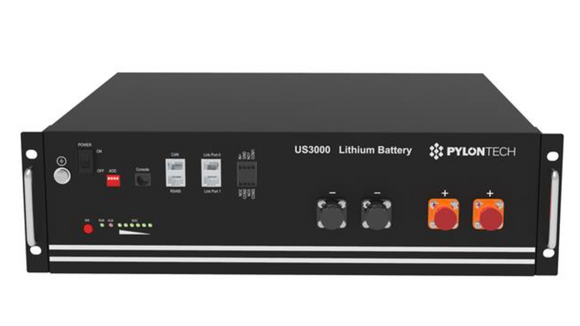 Pylontech - US3000C, 48V, 74Ah, 3.552 kWh Lithium