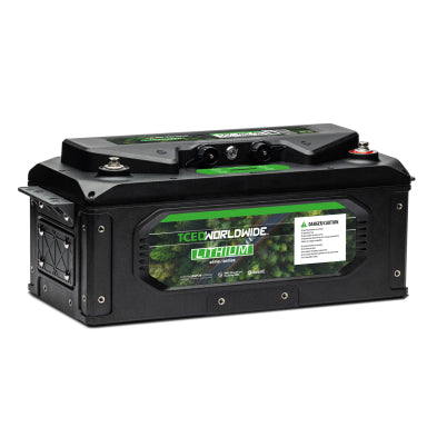 TCED-Worldwide - WWLI-12V2560, LiFePO4 Battery 12V 200Ah 0.75C Bluetooth and Heated