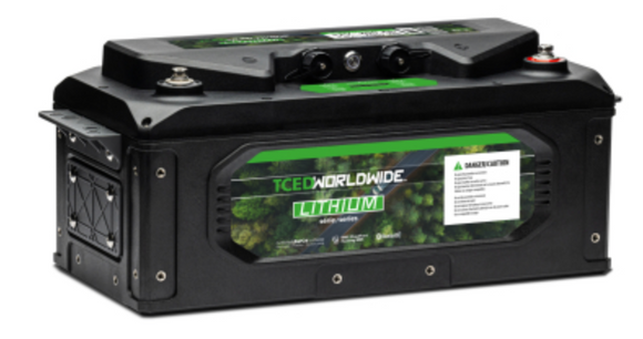 TCED-Worldwide - WWLI-24V2560, LiFePO4 Battery 24V 100Ah, Heated