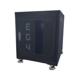 EG4 - Enclosed Battery Rack, 3 Slot Wheels Included (PRE-ASSEMBLED), side