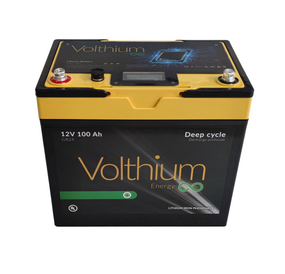 Volthium - 12V 100Ah Lithium, Low Temp Cut Off Protection