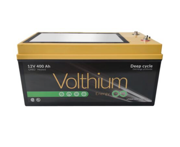 Volthium - 12V 400Ah Lithium, 8D