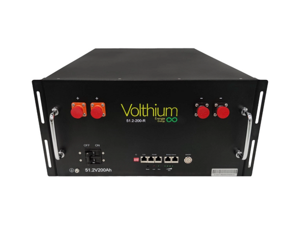 Volthium - 51.2V 200Ah Lithium,Self-Heating Rack-mount 