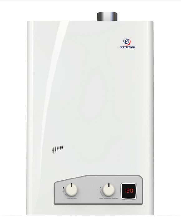 Eccotemp - FVI12 Indoor 4.0 GPM Liquid Propane Tankless Water Heater