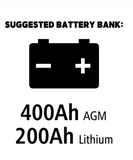 Go Power - GP-FLEX-550, 500W Flexible Panel Kit, bank sizing 