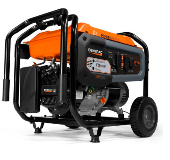 Generac - CO-Sense GP6500, 6500W Portable Generator