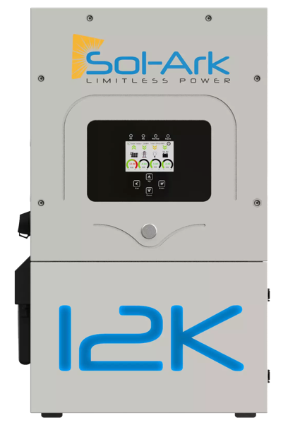 Sol-Ark 12K Hybrid Solar Battery System