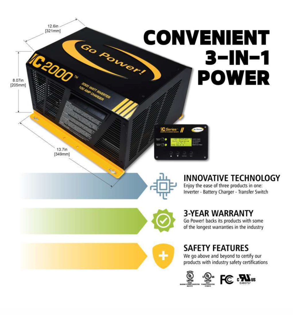 Go Power - Solar Elite, 400W Charging System – Off The Grid Energy ...
