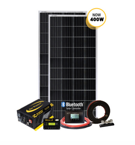 Go Power - Solar Elite, 400W Charging System, components