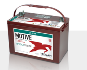 Trojan Motive 27-AGM, 12V 99Ah Deep-Cycle Motive AGM