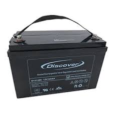 Discover D121200E, 12V 120Ah AGM