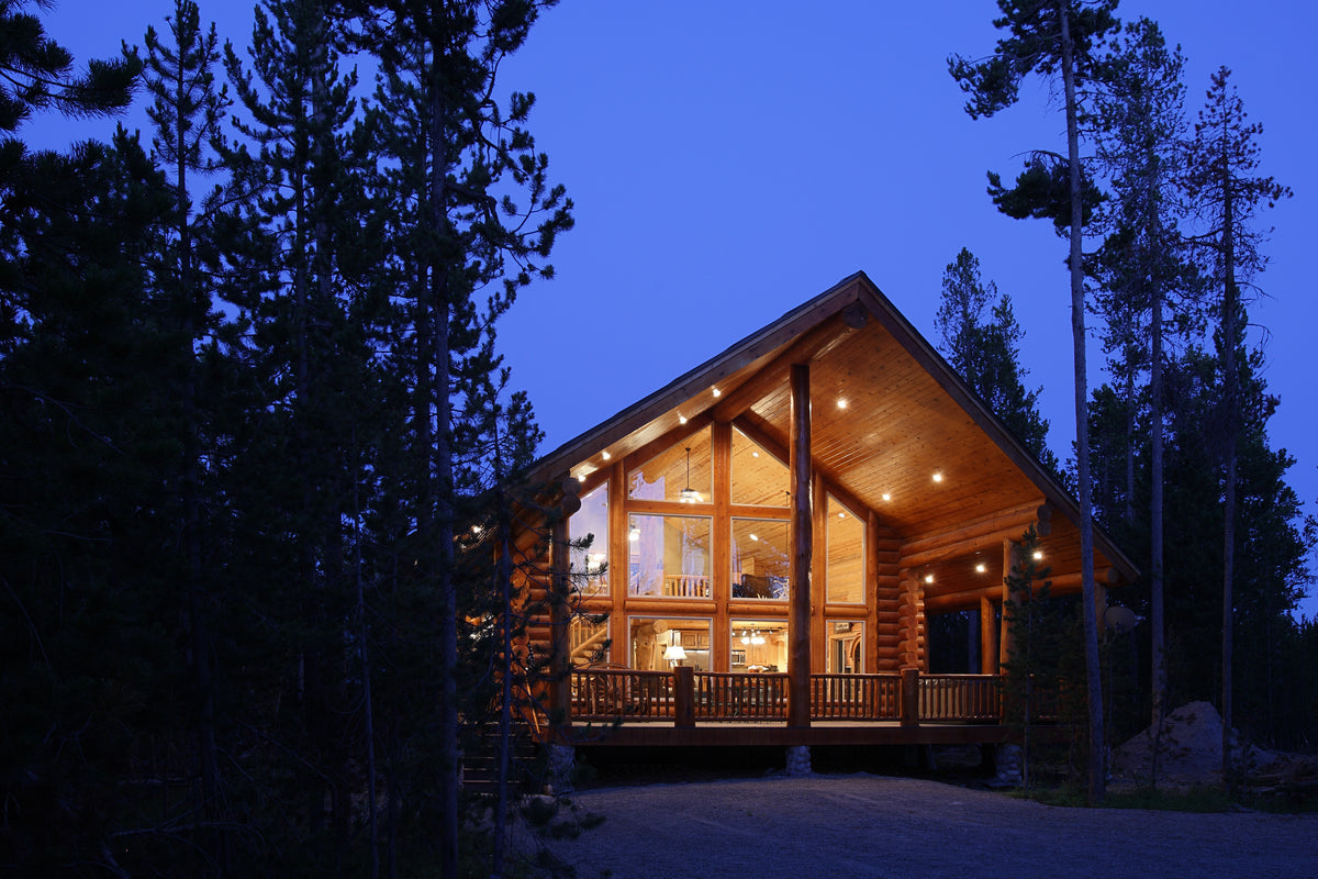 View of Solar Cabin/ Cottage Kit- Escape 450 - Off The Grid Energy Solutions