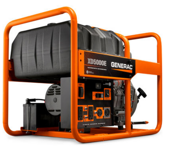 Generac - XD5000E, 5000W Portable Generator